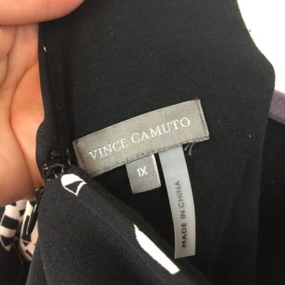 Vince Camuto Sheath Dress Bodycon Stretch Career Night Out 1X - Picture 3 of 13
